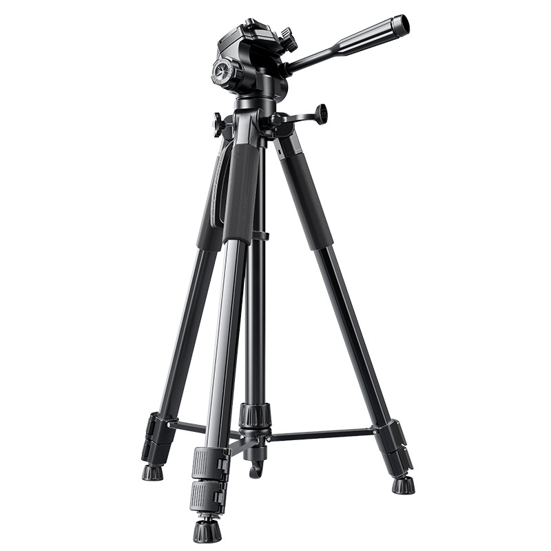 Profesionalni foto-stativ za kameru od aluminija, tri sekcije, 3D gimbal, nosivost 5 kg, ploča brzog otpuštanja, kompatibilan s Canon, Sony i Fuji