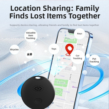 GPS sekiklis pakabukui – modelis 1202, 240mAh baterija, ABS+ plokštė, iOS suderinamas