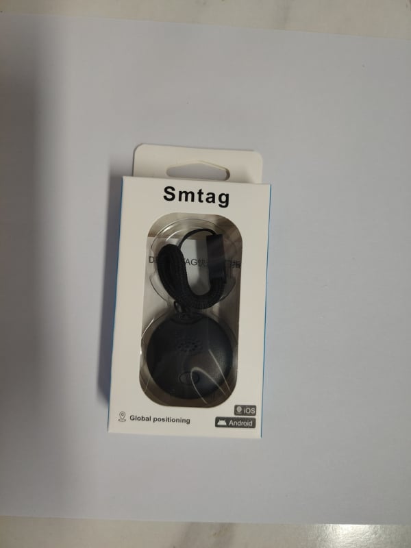 GPS nyomkövető medál – Modell 1202, 240mAh akkumulátor, ABS+ áramkör, iOS-kompatibilis