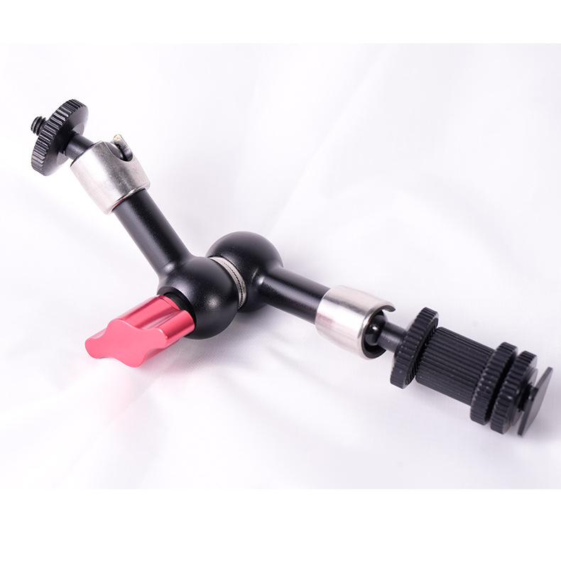 Braț Magic pentru cameră și monitor – suport din aluminiu, încărcare 2–5 kg, compatibil cu camere DSLR și fără oglindă, model 07/09/11