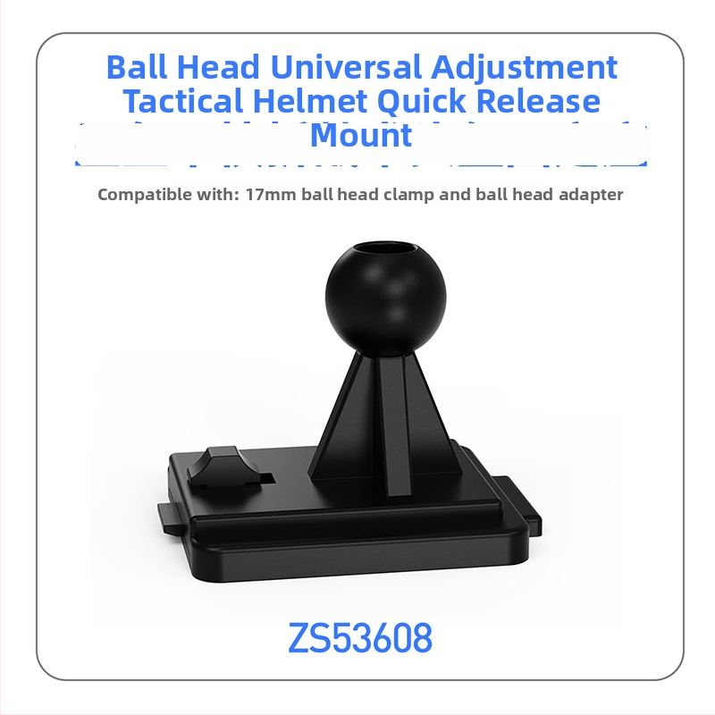 Držiak prilby pre akčné kamery — materiál: plast; kompatibilné modely: Action Camera; tlač loga nie je podporovaná; servis po predaji: 3 záruky.