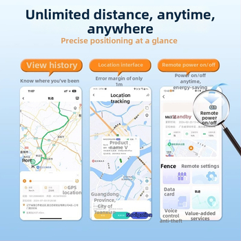 GPS uređaj za vozilo s Beidou satelitom, 5G, bez ugradnje, niska potrošnja energije, IP65 vodootporan