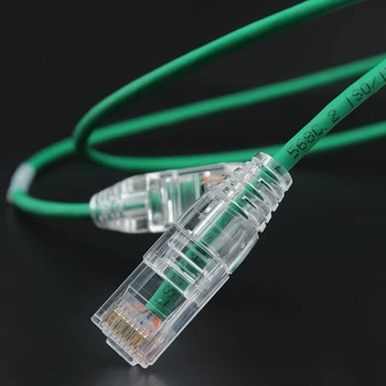 Cat6A безекраниран мрежов кабел, 8-жилен, RJ-45, вътрешен, до 10 Gbps