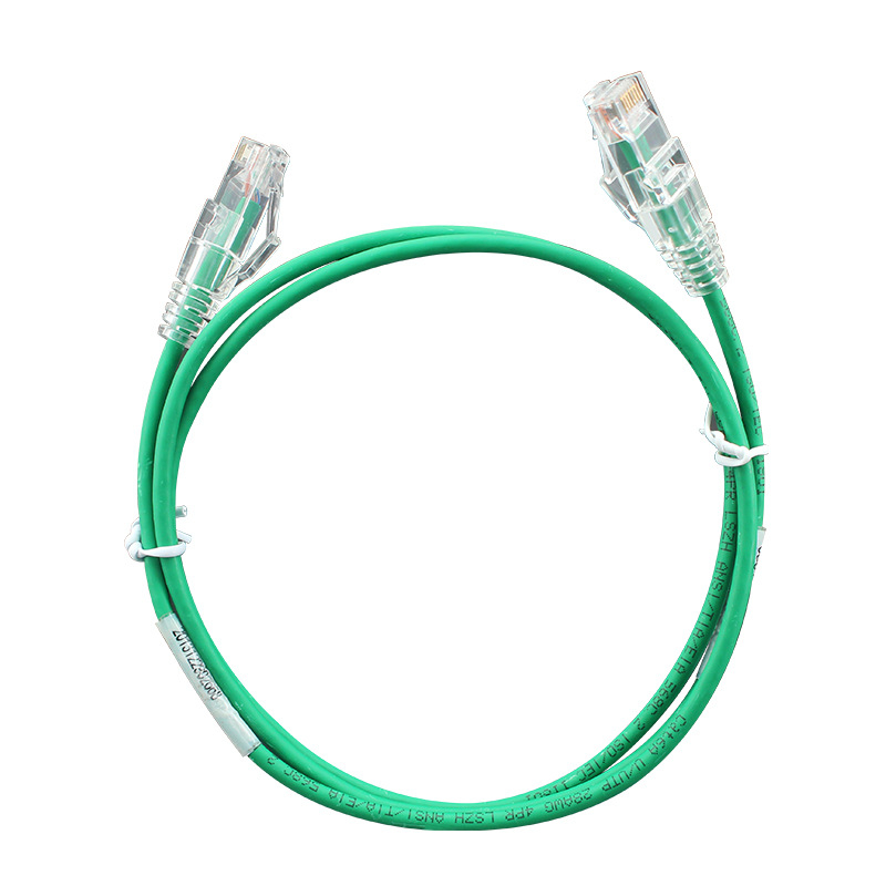 Cat6A безекраниран мрежов кабел, 8-жилен, RJ-45, вътрешен, до 10 Gbps