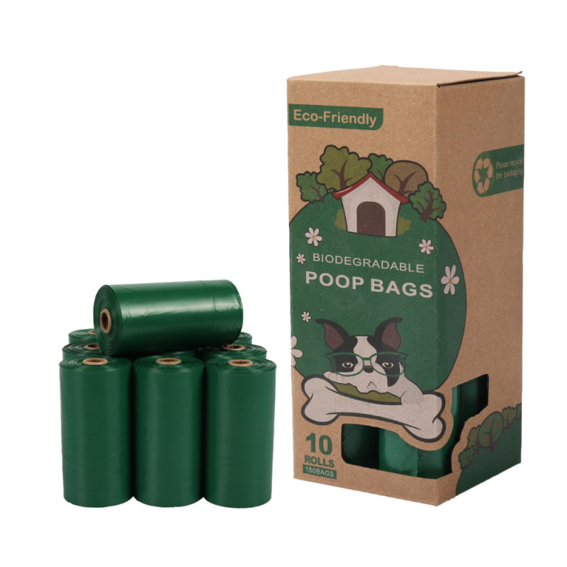Macska- és kutyapisz-tasakok, tekercses kialakítás, HDPE+D2W, vastag