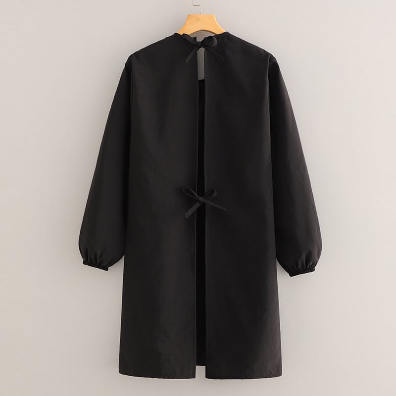 Фартук с ръкави, водоустойчив, маслоустойчив и устойчив на петна, за кухня и грижа за домашни любимци