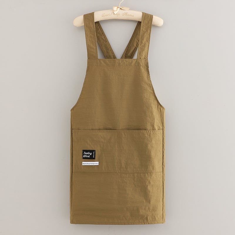 Фартук с ръкави, водоустойчив, маслоустойчив и устойчив на петна, за кухня и грижа за домашни любимци