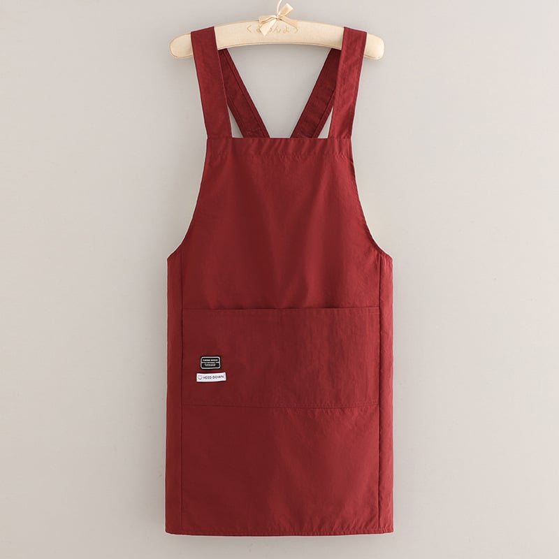 Фартук с ръкави, водоустойчив, маслоустойчив и устойчив на петна, за кухня и грижа за домашни любимци