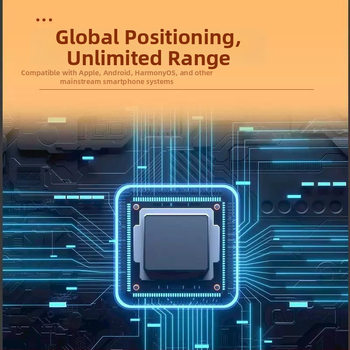 GPS viedpulkstenis bērniem un vecākiem — Bluetooth meklēšanas lokalizētājs, saderīgs ar Android un iOS, 210 mAh akumulatora, ABS korpuss