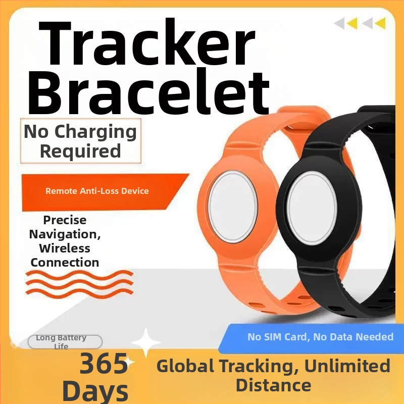 GPS viedpulkstenis bērniem un vecākiem — Bluetooth meklēšanas lokalizētājs, saderīgs ar Android un iOS, 210 mAh akumulatora, ABS korpuss
