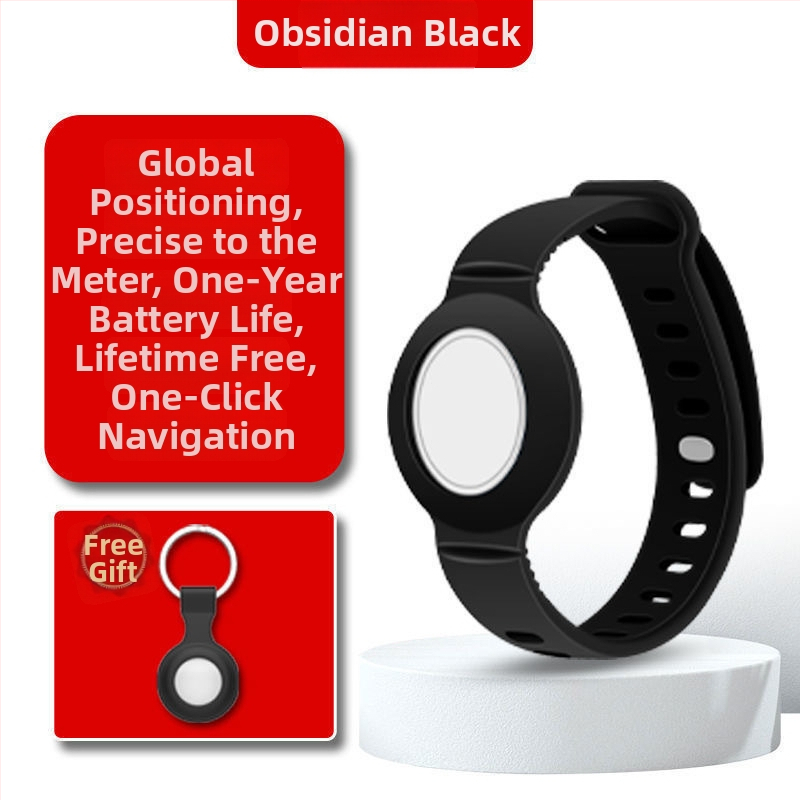 GPS viedpulkstenis bērniem un vecākiem — Bluetooth meklēšanas lokalizētājs, saderīgs ar Android un iOS, 210 mAh akumulatora, ABS korpuss