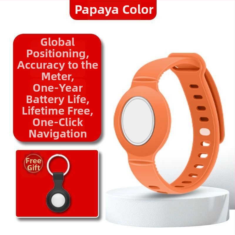 GPS viedpulkstenis bērniem un vecākiem — Bluetooth meklēšanas lokalizētājs, saderīgs ar Android un iOS, 210 mAh akumulatora, ABS korpuss