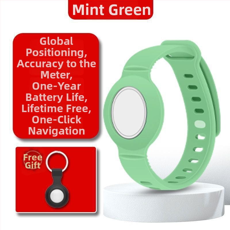 GPS viedpulkstenis bērniem un vecākiem — Bluetooth meklēšanas lokalizētājs, saderīgs ar Android un iOS, 210 mAh akumulatora, ABS korpuss