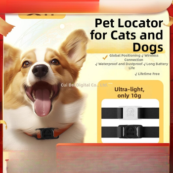 Šuns GPS anti-pasimetimo lokatorius – mini, atsparus vandeniui apykaklė (GPS, mini, atsparus vandeniui)