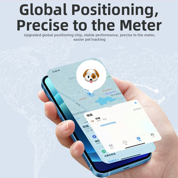 Šuns GPS anti-pasimetimo lokatorius – mini, atsparus vandeniui apykaklė (GPS, mini, atsparus vandeniui)