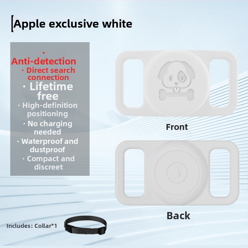 Šuns GPS anti-pasimetimo lokatorius – mini, atsparus vandeniui apykaklė (GPS, mini, atsparus vandeniui)