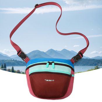 Prsna torba - gradska jednostavnost, najlon, zatvarač, unutarnji džep