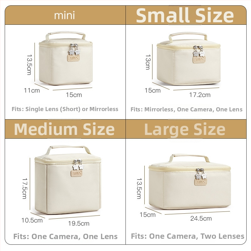 Vnútorná taška na objektívy pre kameru (XBYS-H019, polyester, nosnosť 5 kg)