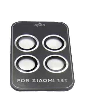 Ramă de protecție a obiectivului cu design Eagle Eye, cadru metalic + sticlă securizată, film pentru obiectiv, HD, rezistent la praf, anti-cadere pentru Xiaomi