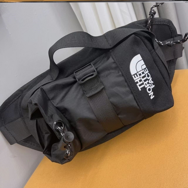 Geantă piept PU pentru bărbați, utilizare dublă (crossbody sau talie), pentru alpinism și sporturi pe zăpadă, Primăvara 2024