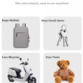 Tracker protiv gubitka, ABS kućište, 210 mAh, dimenzije 31,9×8,8 mm, težina 10,5 g, Android-kompatibilan