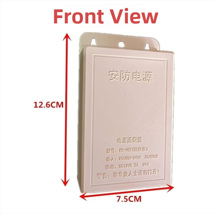 Ārējais CCTV barošanas transformators 12V 2A