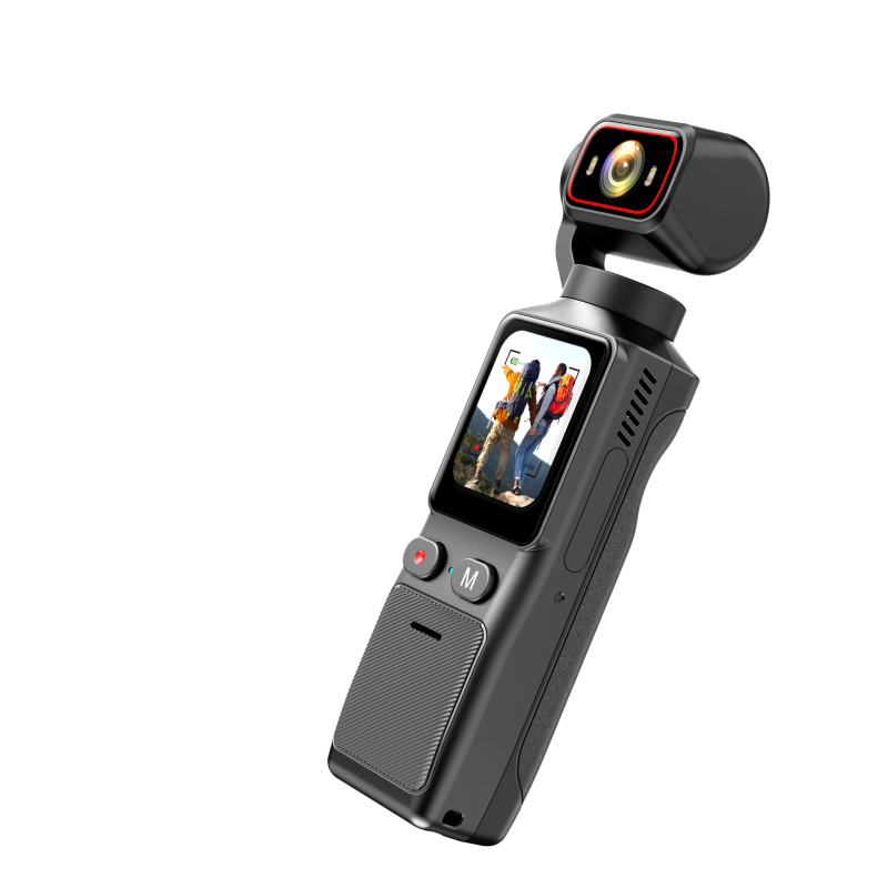 L19 4K спортна камера с анти-трептене, водоустойчива и прахоустойчива, 1.69'' LCD сензорен екран