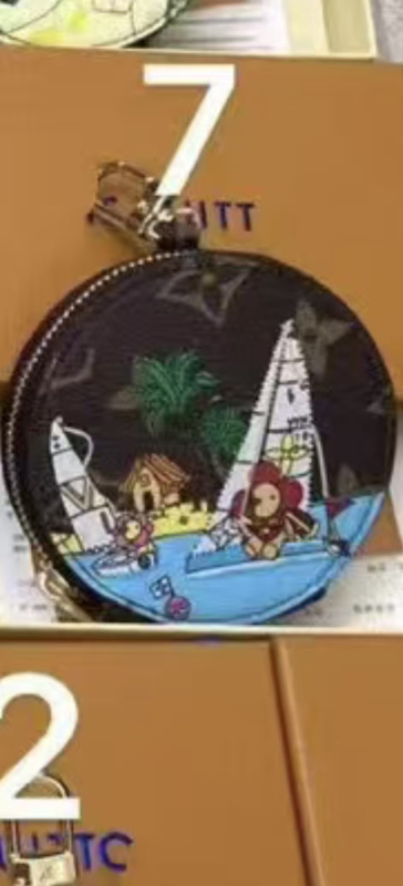 Монетник с животински принт, PU материал, градски минимализъм, унисекс