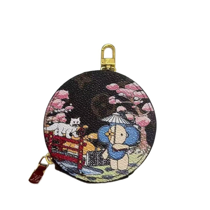 Монетник с животински принт, PU материал, градски минимализъм, унисекс