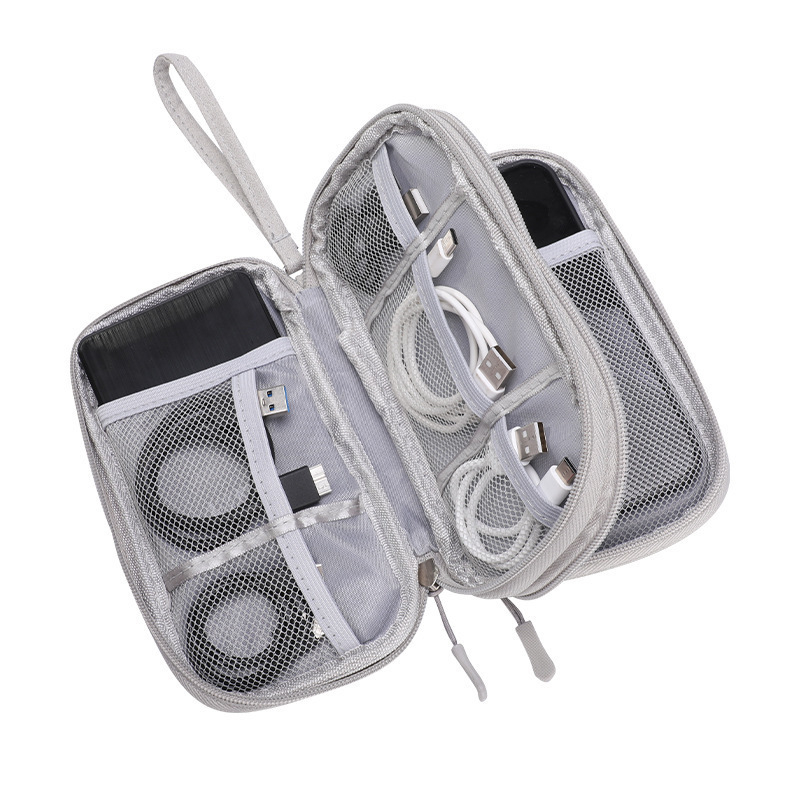 Organizator de depozitare din nailon, formă cubică, multifuncțional, pentru călătorii, stil modern minimalist