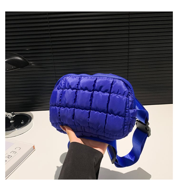 Najlon torbica za struk sa zatvaračem, mekana podstava od poliestera, džep za mobitel, svakodnevna sportska crossbody torba