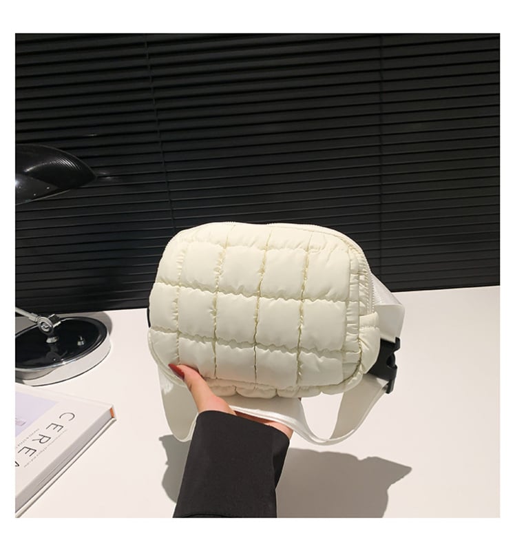 Najlon torbica za struk sa zatvaračem, mekana podstava od poliestera, džep za mobitel, svakodnevna sportska crossbody torba