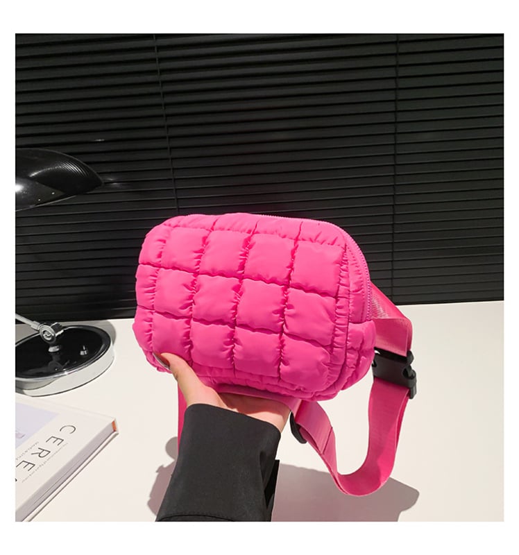 Najlon torbica za struk sa zatvaračem, mekana podstava od poliestera, džep za mobitel, svakodnevna sportska crossbody torba