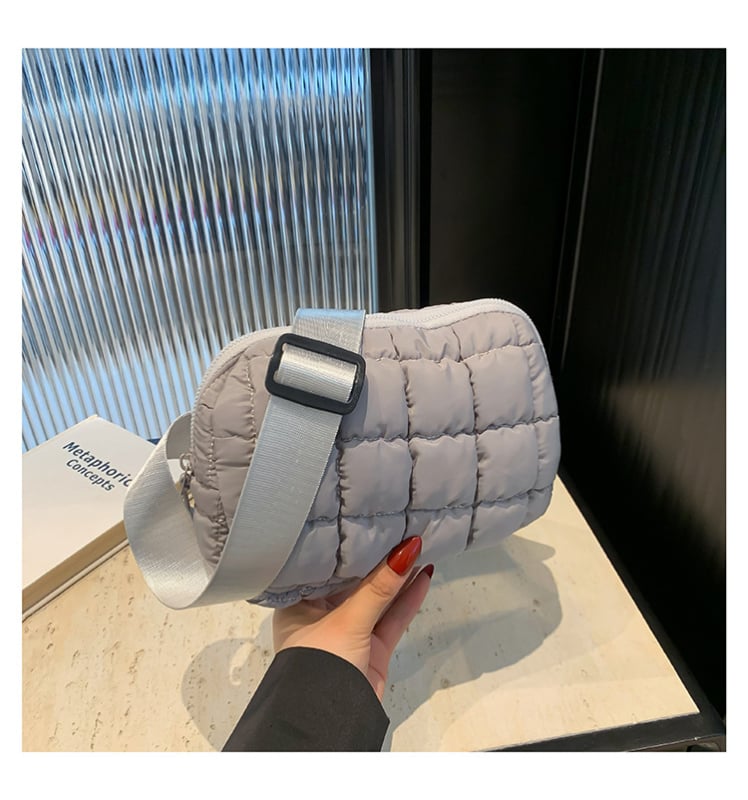 Najlon torbica za struk sa zatvaračem, mekana podstava od poliestera, džep za mobitel, svakodnevna sportska crossbody torba