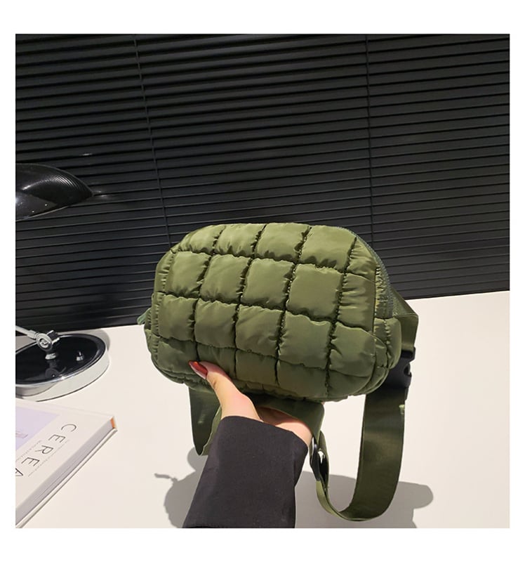 Najlon torbica za struk sa zatvaračem, mekana podstava od poliestera, džep za mobitel, svakodnevna sportska crossbody torba