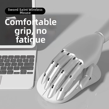 Bluetooth belaidė pelė M600-s, 7 mygtukai, 3200 DPI, ergonomiška, RGB apšvietimas, Plug-and-Play