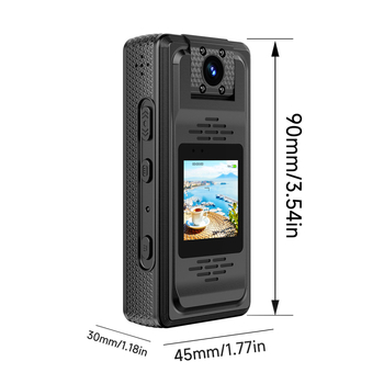 VD6 Action sports camera – 1.3-inch LCD, αποθήκευση σε κάρτα μνήμης, ABS σώμα, διάρκεια μπαταρίας 10