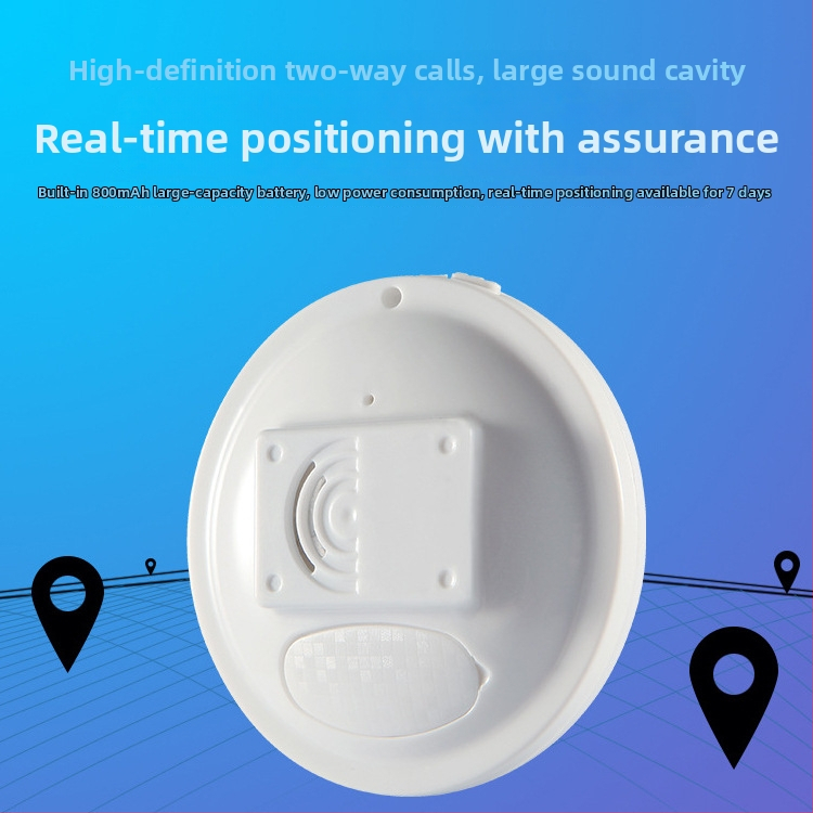 GPS локатор Beidou Baokangyuan, модел B26HZ, памет 30, прецизност на позиционирането 0–30 м, режими на алармата: вибрация, SOS, мобилна аларма и геозона, USB захранване, карти Baidu и Google