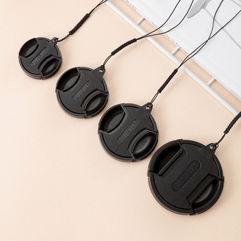 Sony objektív sapka bőrszíjjal anti-vesztéshez – ETAU, OEM feldolgozás, csomagolás Opp bag, 2023-ban piacra került, utóértékes: három garancia