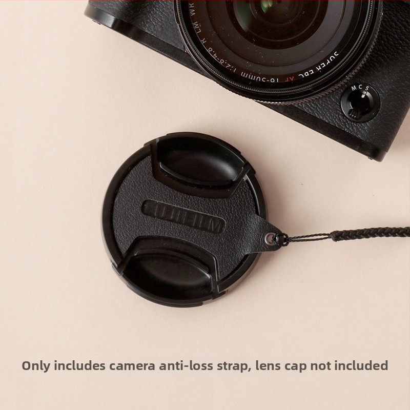 Objektyvo gaubtas odinis kilpinis trosas Sony – ETAU, OEM apdorojimas, pakuotė Opp bag, pradėtas 2023 m., po pardavimo: trijų garantijų