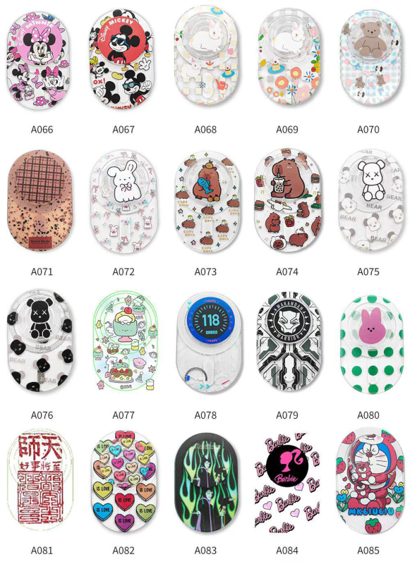 Snap-on MagSafe cartoon πλαστικό στήριγμα τηλεφώνου για Apple, επιτραπεζια χρήση