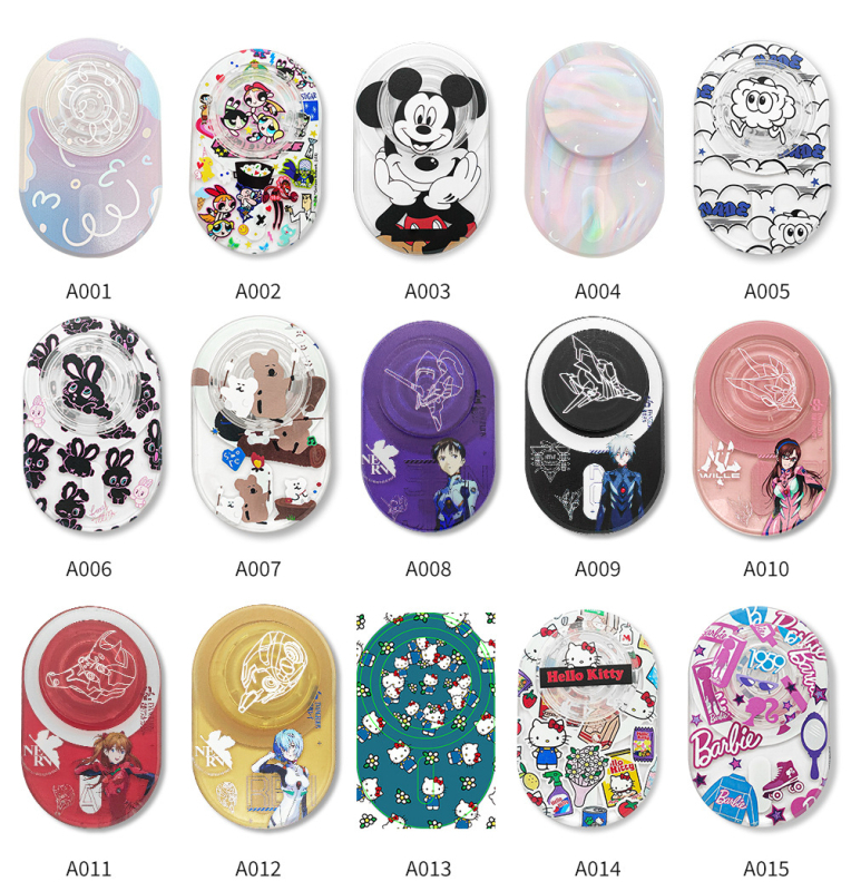 Snap-on MagSafe cartoon πλαστικό στήριγμα τηλεφώνου για Apple, επιτραπεζια χρήση