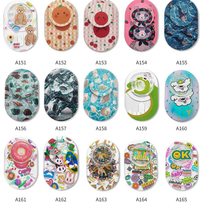 Snap-on MagSafe cartoon πλαστικό στήριγμα τηλεφώνου για Apple, επιτραπεζια χρήση