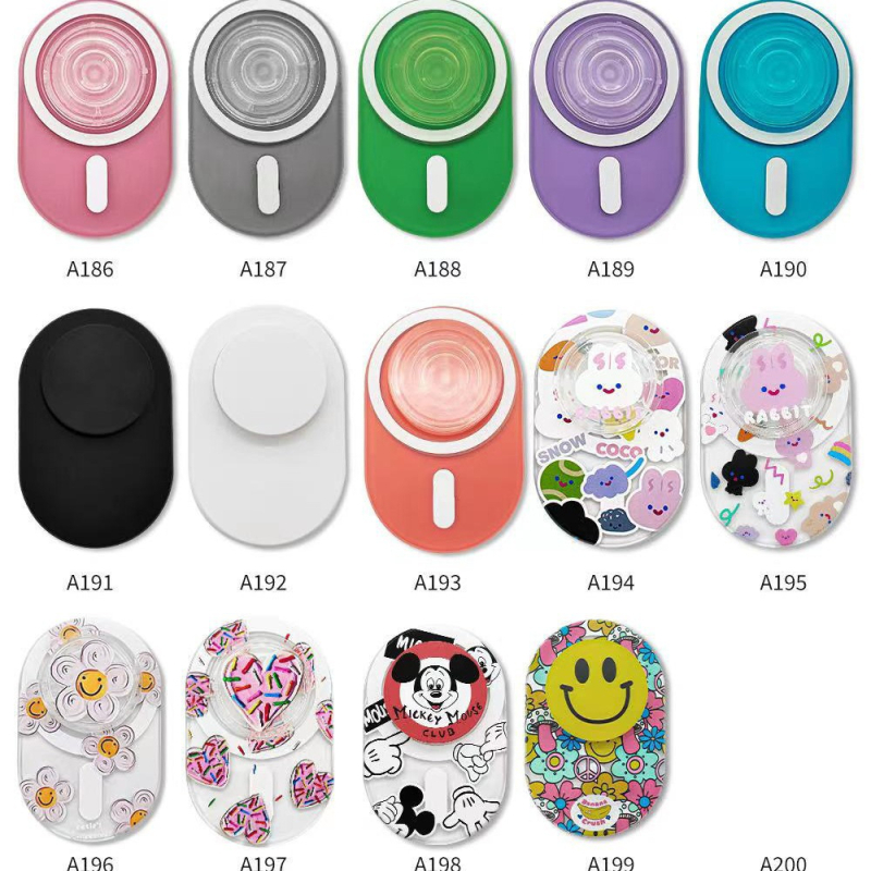 Snap-on MagSafe cartoon πλαστικό στήριγμα τηλεφώνου για Apple, επιτραπεζια χρήση