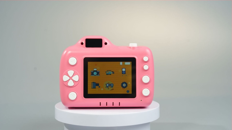 PALITO Laste projektsioonikaamera – 48 MP, TF mälu, sisseehitatud mini projektor, 5-tunnine aku tööiga