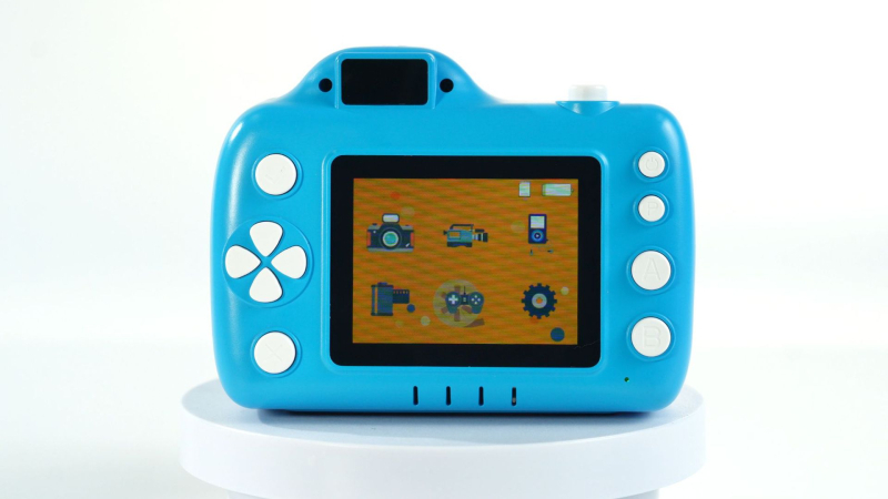 PALITO Laste projektsioonikaamera – 48 MP, TF mälu, sisseehitatud mini projektor, 5-tunnine aku tööiga
