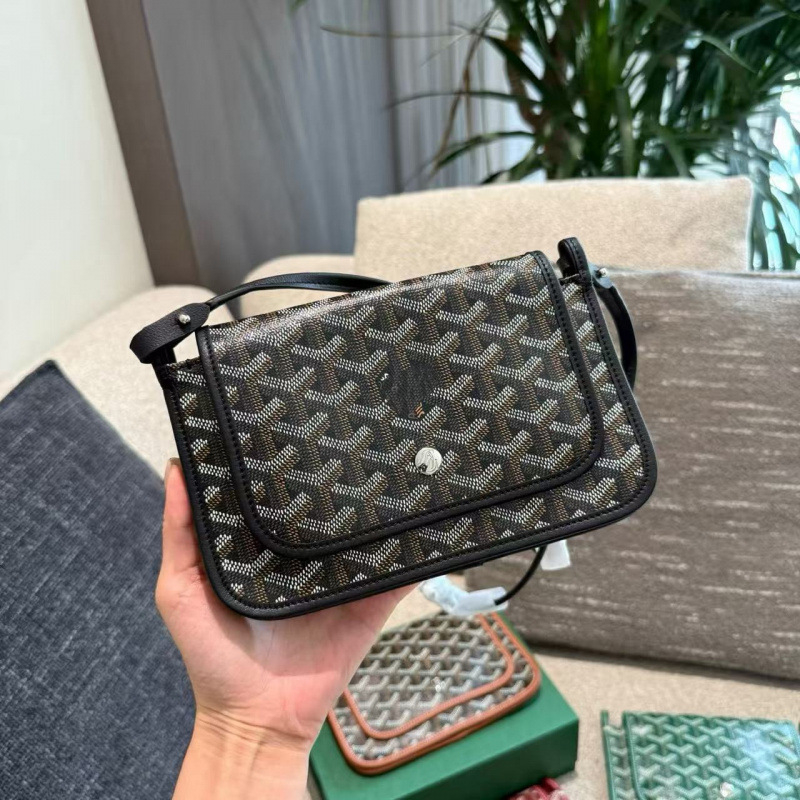 Torba tipa kovert s uzorkom dogtooth, tri sloja, preko ramena, mala torbica za fotoaparat