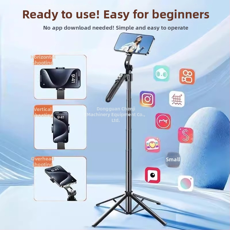 Inteligentný gimbal pre selfie tyč s 360° otočením, karbónové vlákno, diaľkové ovládanie, stabilizácia proti chveniu