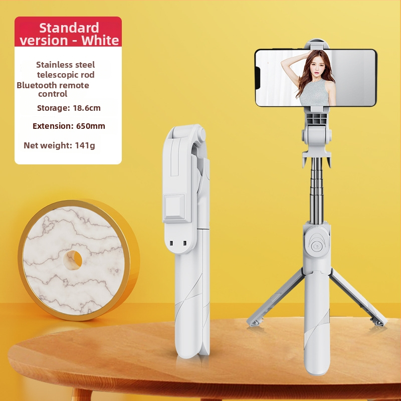 XT02 Bluetooth selfie tyč pre mobily, s integrovaným živým vysielaním a fotografovaním, univerzálna kompatibilita, diaľkové ovládanie, podsvietenie