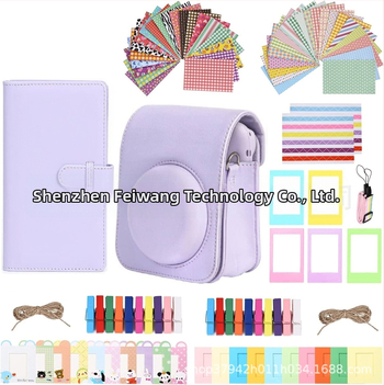 Polaroid Instax Mini 12/11/9 lisaseadmete komplekt – 10-ühes, kaamera kott, 108-lehel fotoraamat, raam, PU korpus